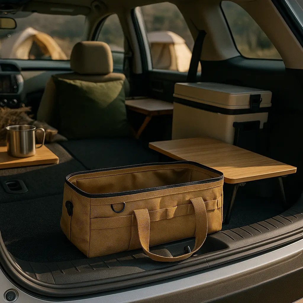 Sac et boite de rangement de camping - Extérieur, pliable 3 tailles