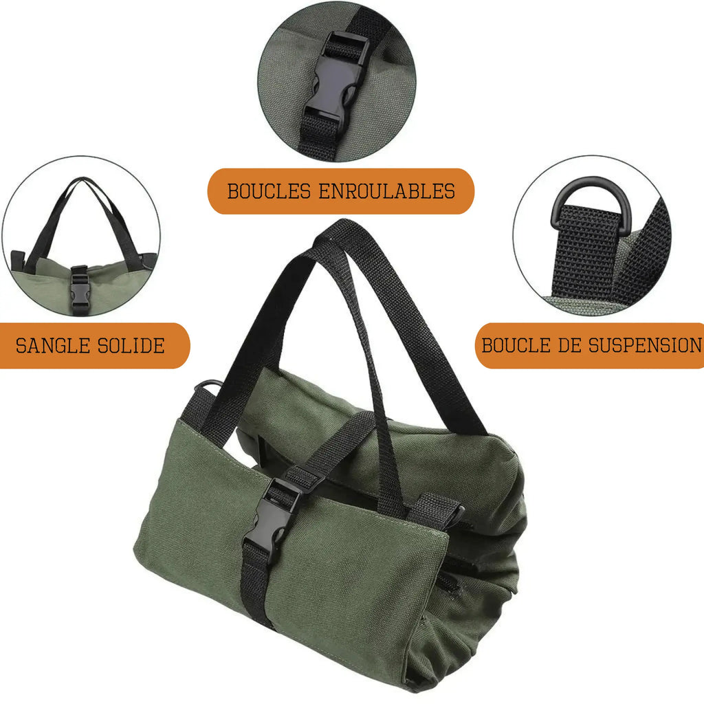 Grande Étanche capacité Bois Sac fourre-Tout-Portable Camping en Plein Grande Étanche capacité Bois Sac fourre-Tout-Portable Camping en Plein