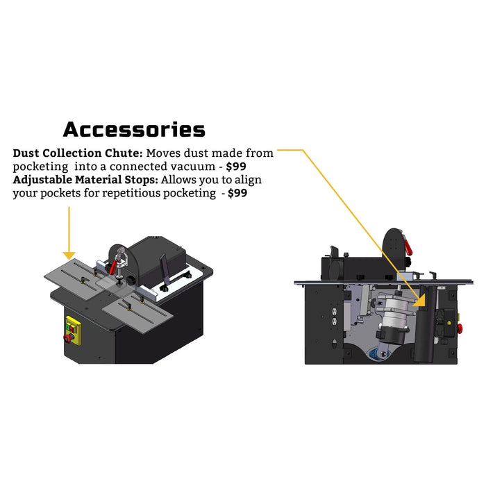 Screw Pocket Machine | 6° Pilot Hole | Safety Speed SPM101EZ
