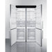 Summit 48" Wide Bottom Freezer Refrigerator Set FFBF181ES2KIT48