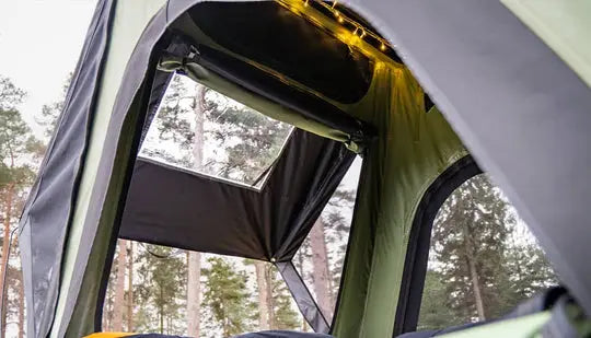 TentBox Cargo 2. 0–Tente de toit rigide automatique ultra robuste avec rails accessoires Tentbox