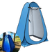 Tente de douche de camping pliable pour extérieur avec espace privé, idéale pour les douches et le changement de vêtements en plein air.