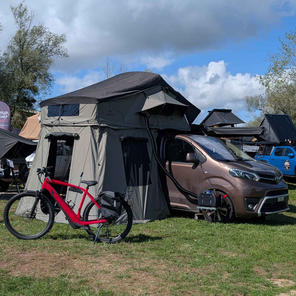 Tente de toit souple 2-3 places (160 cm) Verzasca Woody's Camp