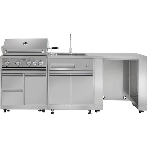 Thor Kitchen Outdoor Kitchen Sink Cabinet in Stainless Steel MK01SS304