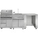 Thor Kitchen Outdoor Kitchen Sink Cabinet in Stainless Steel MK01SS304