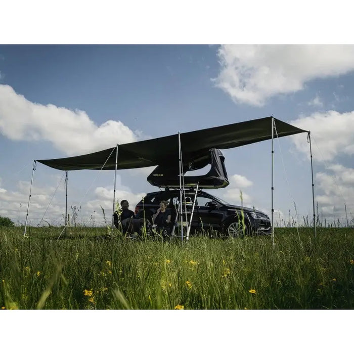Tunnel Tente de Toit TentBox GO–Porche Abrité Léger | Camping Vanlife TentBox
