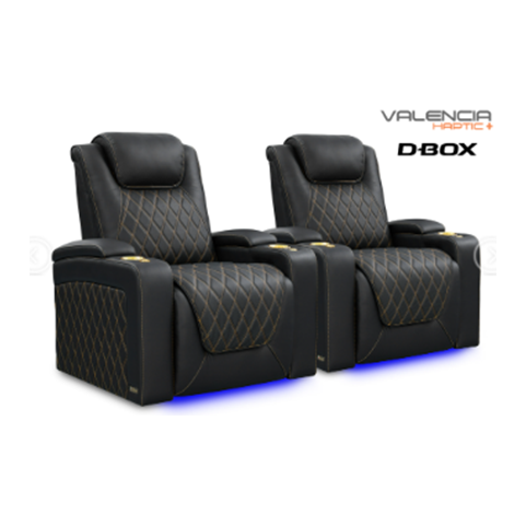 Valencia D-BOX Haptic+ Oslo Ultimate Luxury Edition 2 Single Seatings