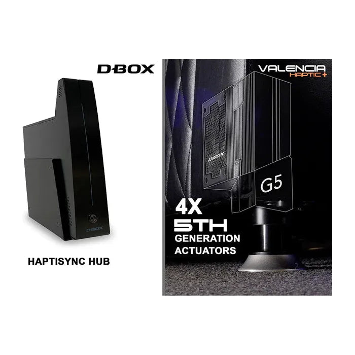 Valencia D-BOX Haptic+ Oslo Ultimate Luxury Edition 2 Single Seatings