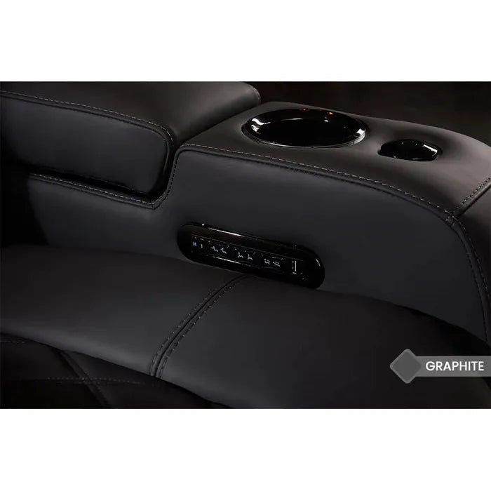 Valencia Tuscany Luxury Console Home Theater Seating Row of 3
