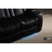 Valencia Tuscany Luxury Console Home Theater Seating Row of 3