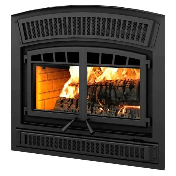Ventis HE350 ZC Wood Fireplace with Blower, Fireplace Only VB00005