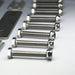 Kit Complet de Fixation Universelle pour Tente de Toit - 4 Plaques Aluminium + Vis Incluses