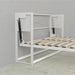 Murphy Bed With Desk, Double Size, White by Leto Muro