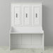 Murphy Bed With Desk, Double Size, White by Leto Muro