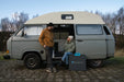 Panneau solaire 200W Bluetti sur camping-car vanlife