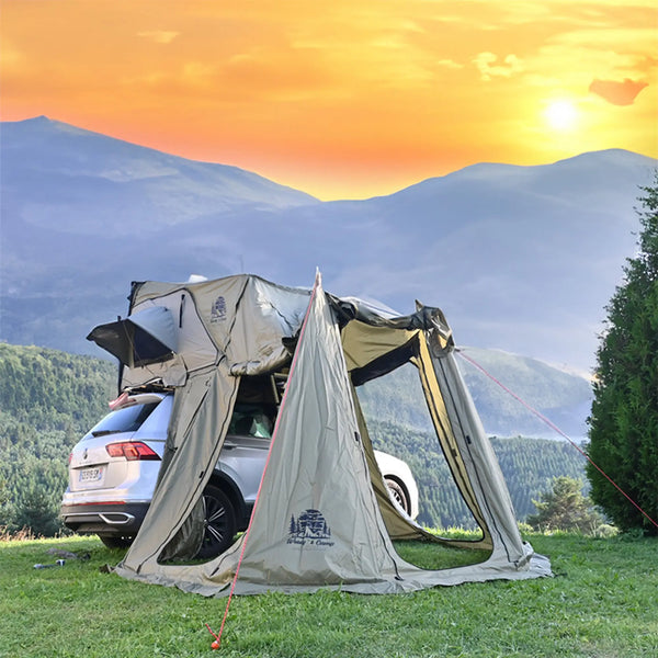 location montpellier occitanie herault 34000  famille familial camping sauavge partir vacance hussardeTente de toit rigide - 4/5 personnes
