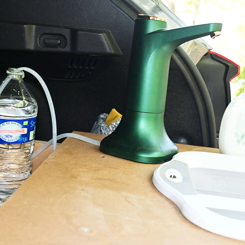 Pompe à Eau Électrique Pour Bidon - Rechargeable, Tactile, Silencieuse - Bec Verseur Anti-Goutte - Pour Maison, Bureau, Camping