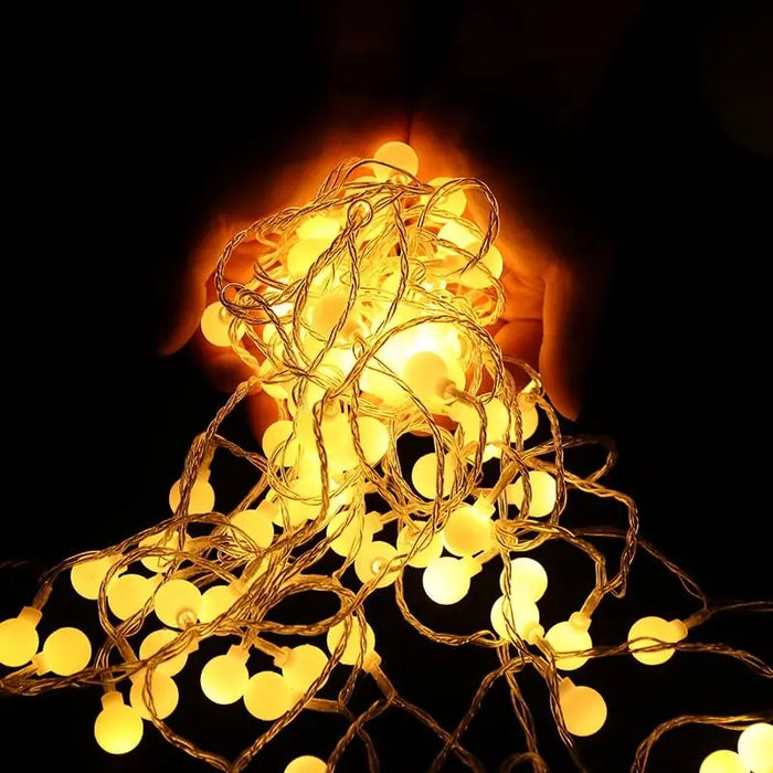 Guirlande LED étanche pour tente de toit, lumière chaude et conviviale, recharge solaire/USB, disponible en 5/7/10M, idéale pour le camping.