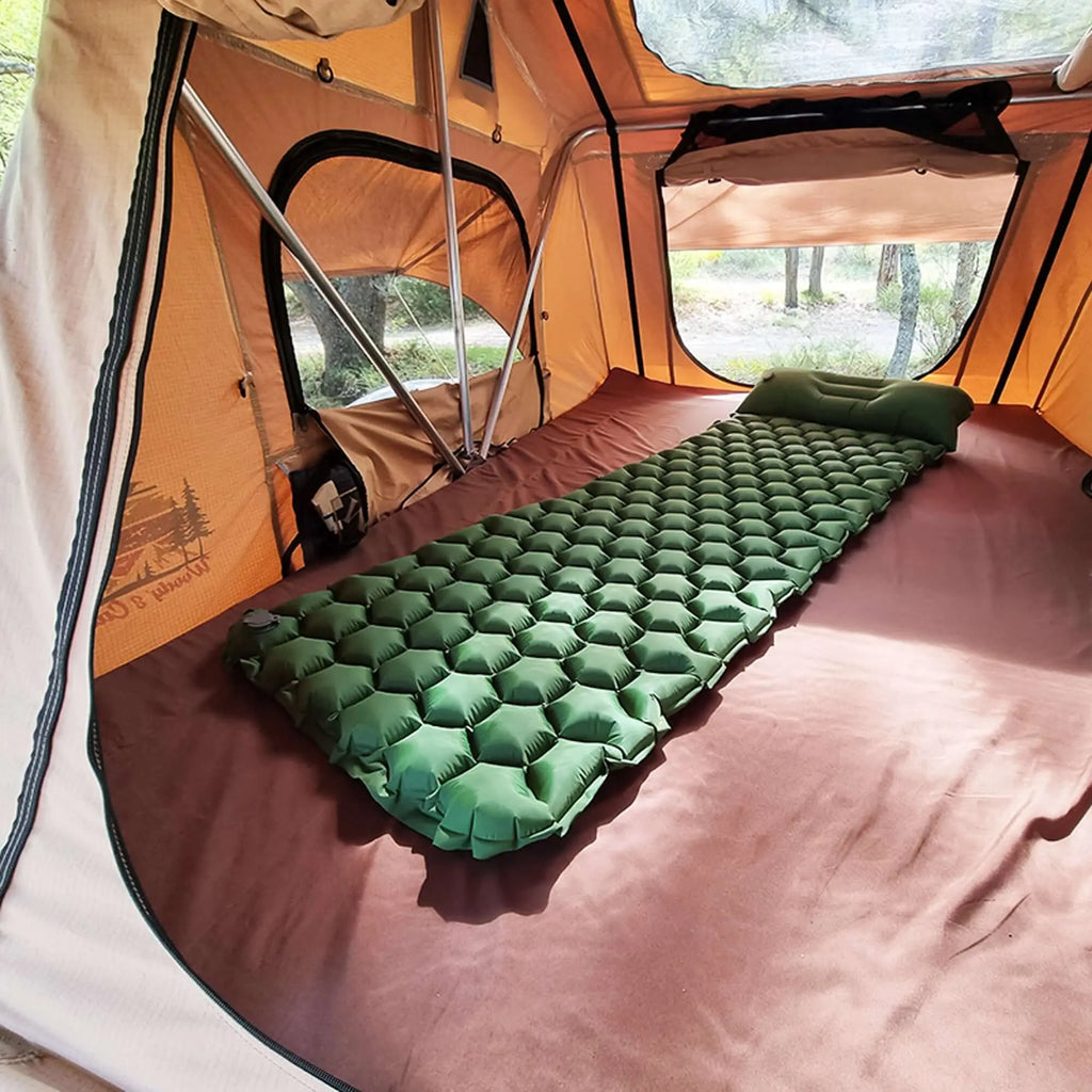 Inflatable mattress + for roof tent - 1 2 Person